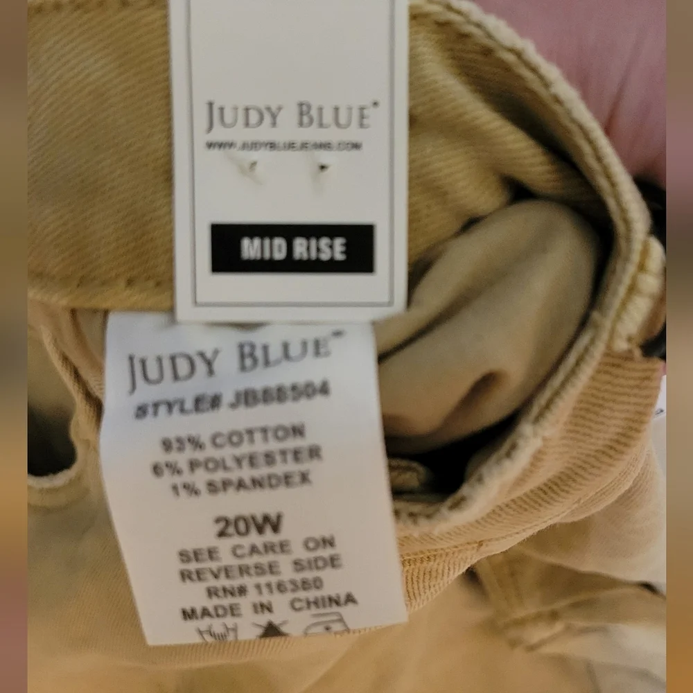 Khaki Bootcut Jeans - Picture 5 of 6